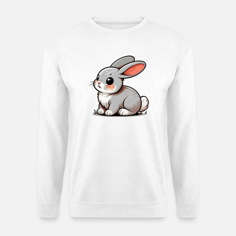 Rabbit - Unisex Sweatshirt - white