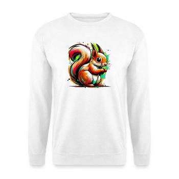 Squirrel - Unisex Sweatshirt - white - Front
