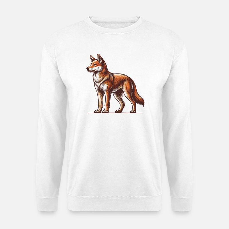 Dingo - Unisex Pullover - Weiß