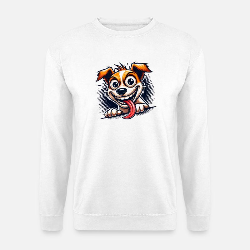 Jack Russell Terrier - Unisex Pullover - Weiß