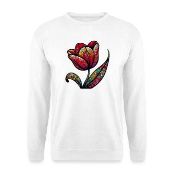 Tulip - Unisex Sweatshirt - white - Front