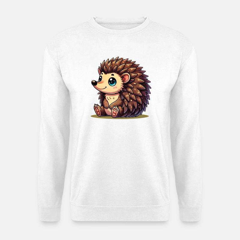 Igel - Unisex Pullover - Weiß