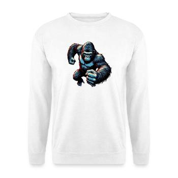 Gorilla - Unisex Sweatshirt - white - Front