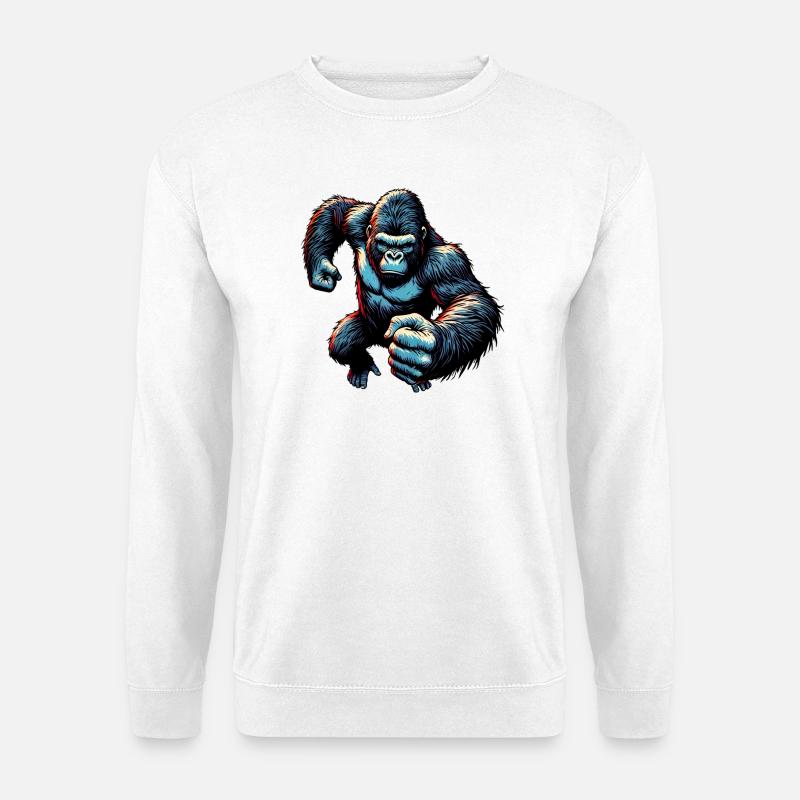 Gorilla - Unisex Sweatshirt - white