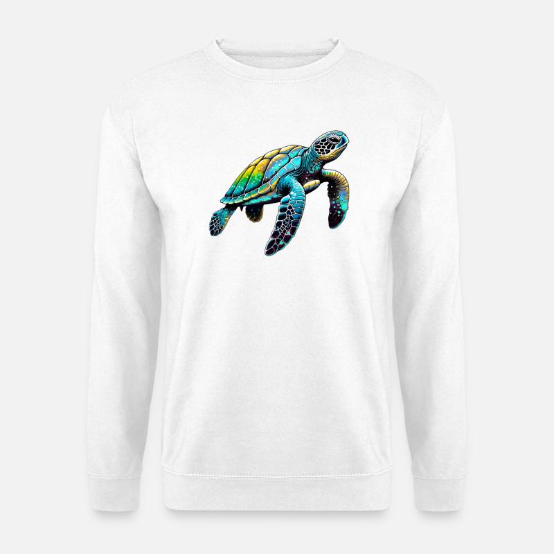 Turtle - Unisex Sweatshirt - white