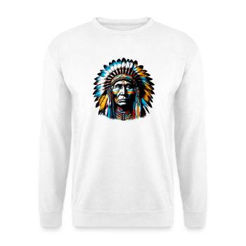 American Indian American - Unisex Sweatshirt - white - Front