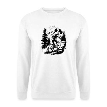 VTT VTT - Sweat-shirt Unisexe - blanc - Devant