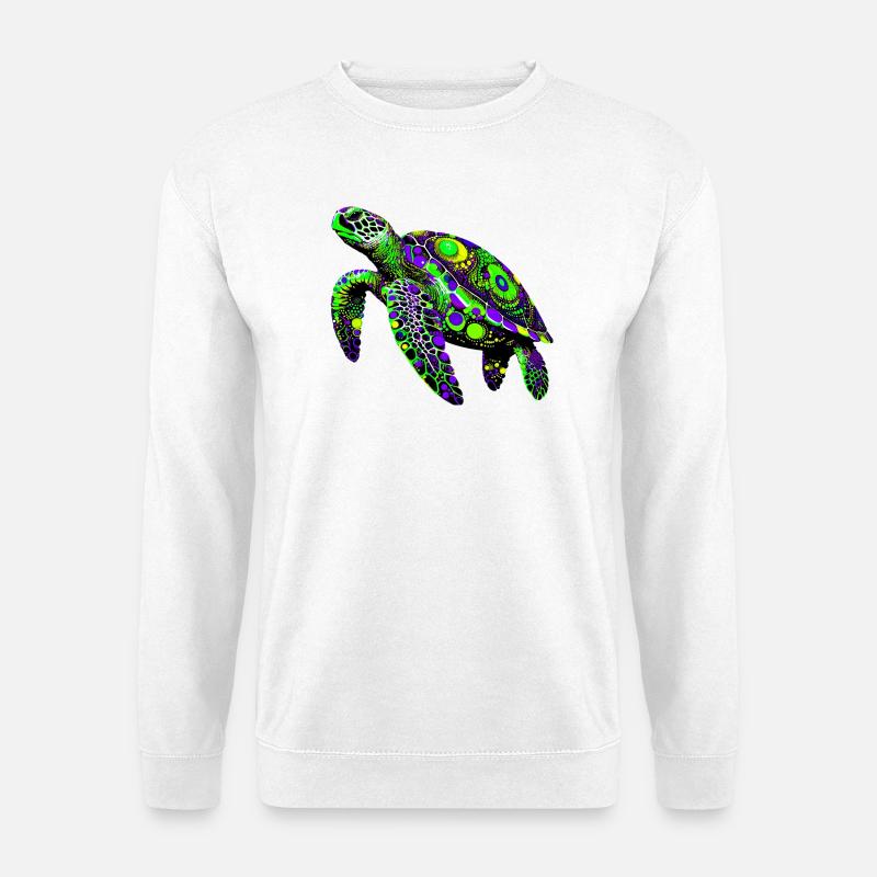Turtle - Unisex Sweatshirt - white