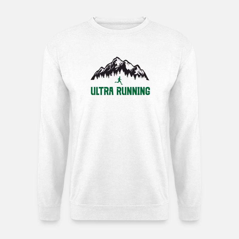 Ultra-Laufen - Unisex Pullover - Weiß