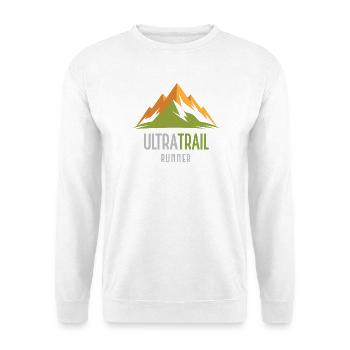 UltraTrail Runner - Unisex Sweatshirt - white - Front