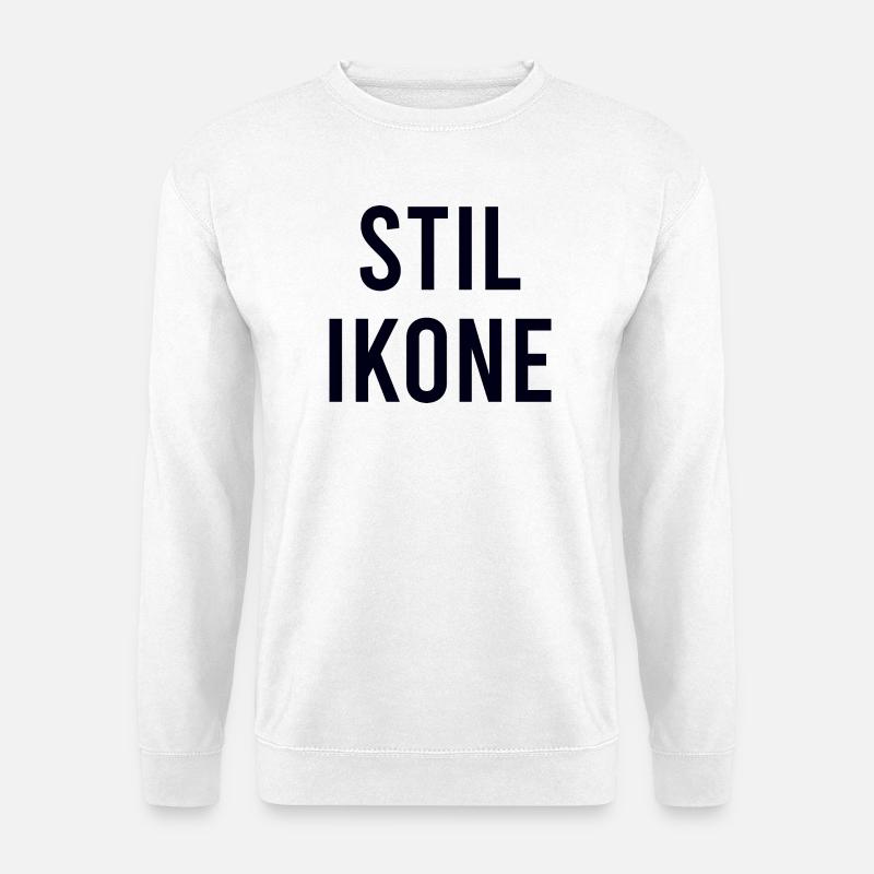 STIL IKONE - Unisex Pullover - Weiß