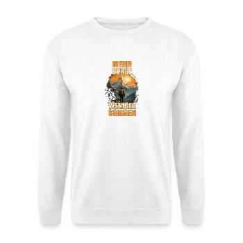 Mehr Berge - Weniger Sorgen - Unisex Pullover - Weiß - Vorne