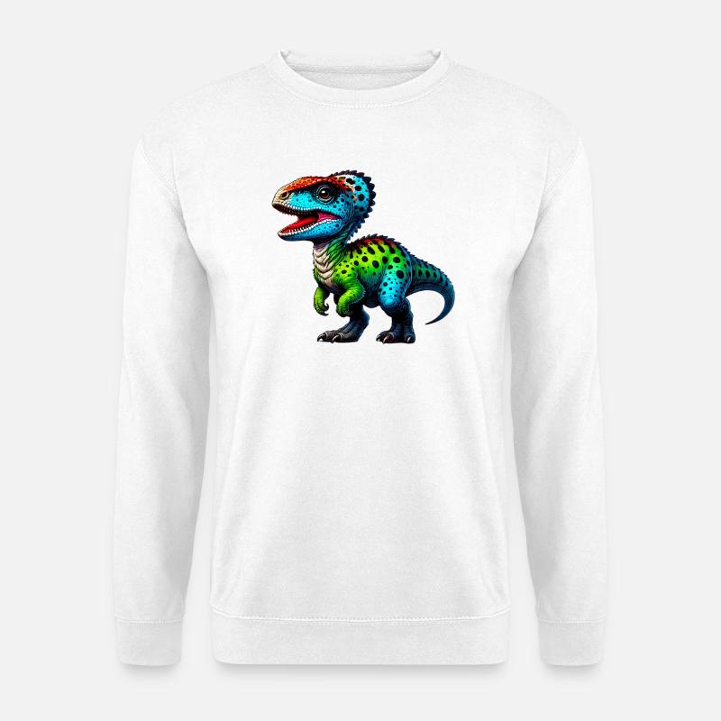 Dinosaurier - Unisex Pullover - Weiß