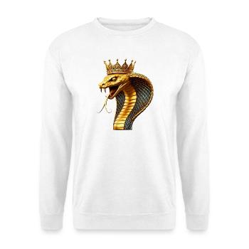 Snake (03) - Unisex Sweatshirt - white - Front