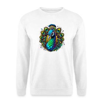 Peacock - Unisex Sweatshirt - white - Front
