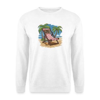 Finally Retired 2025 Professional Grandpa Grandpa and - Unisex Sweatshirt - white - Front