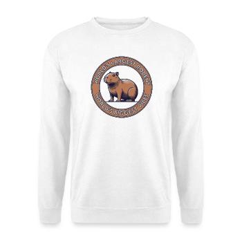World's Largest Rodent, World's Biggest Vibes - Unisex Sweatshirt - white - Front