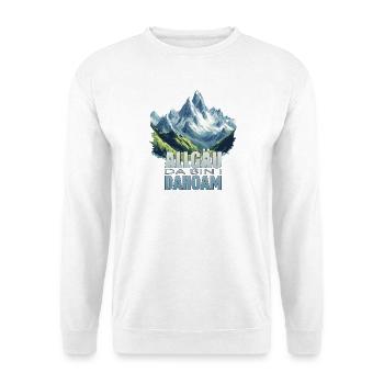 Allgäu - Da bin i Dahoam - Unisex Pullover - Weiß - Vorne