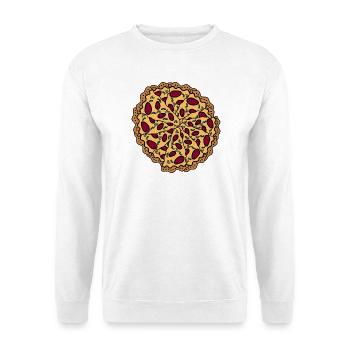 Pizza graphic  - Unisex Pullover - Weiß - Vorne