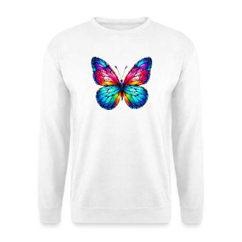 Butterfly - Unisex Sweatshirt - white - Front