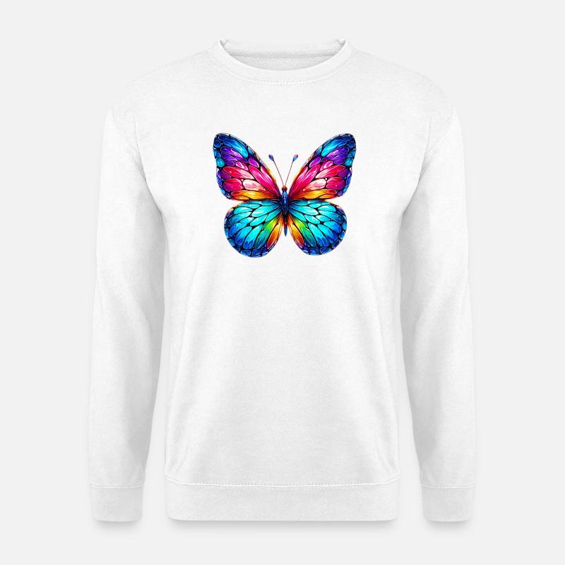 Butterfly - Unisex Sweatshirt - white