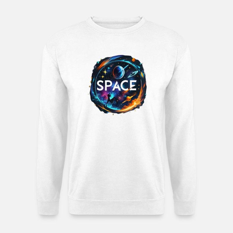 Space - Unisex Sweatshirt - white