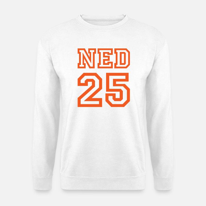 NETHERLANDS Niederlande - Unisex Pullover - Weiß