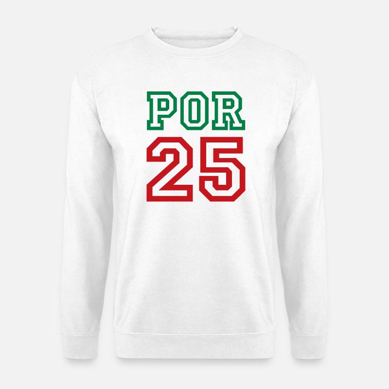 PORTUGAL - Unisex Pullover - Weiß