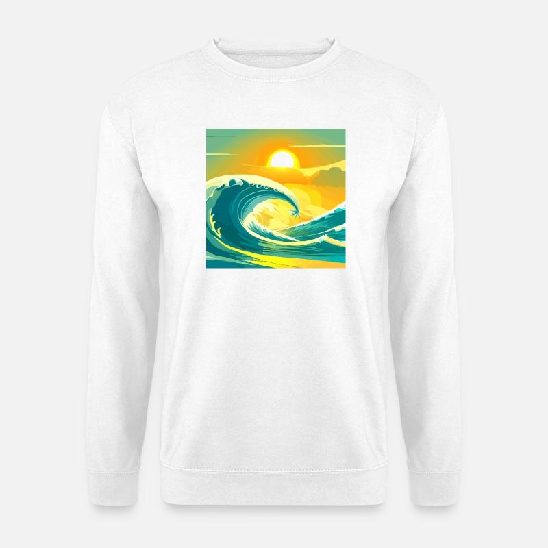 Sea Sun - Unisex Pullover - Weiß