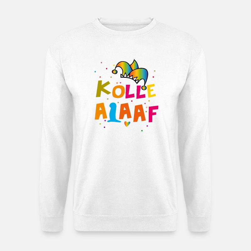 Kölle Alaaf Karneval - Unisex Pullover - Weiß