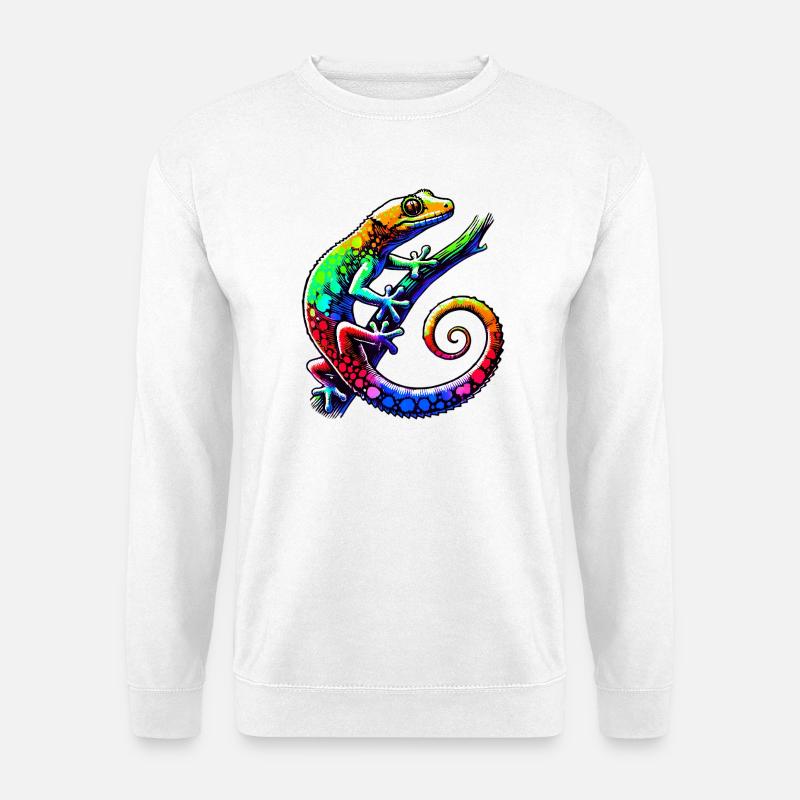 Gecko - Unisex Sweatshirt - white