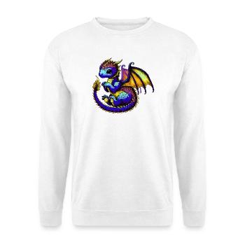 Dragon - Unisex Sweatshirt - white - Front