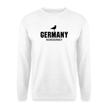 Norderney GERMANY - Unisex Sweatshirt - white - Front