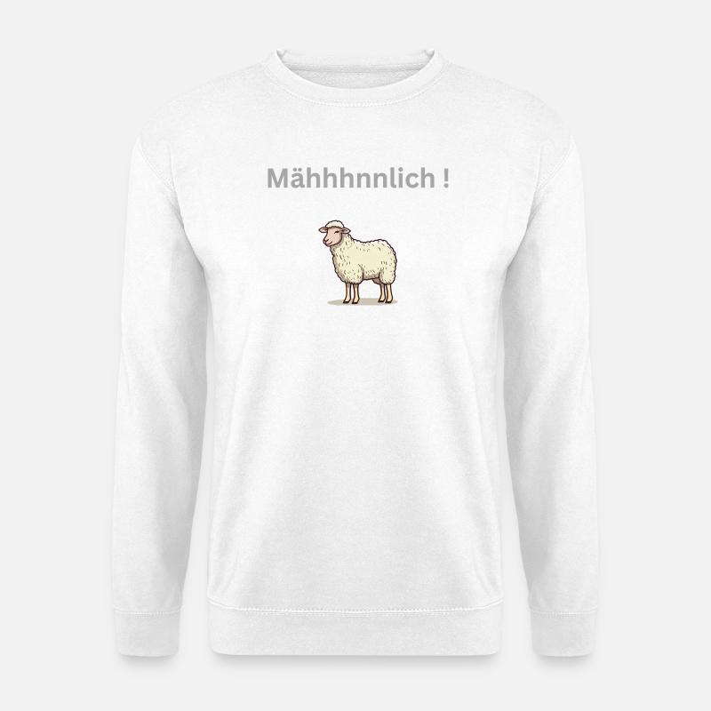 Mähhhhhhh - Unisex Pullover - Weiß