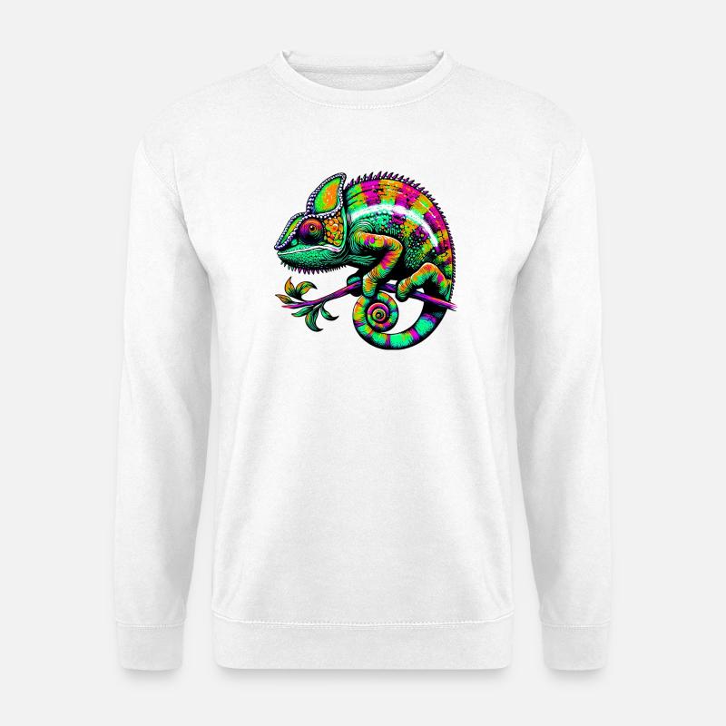 Chamäleon - Unisex Pullover - Weiß