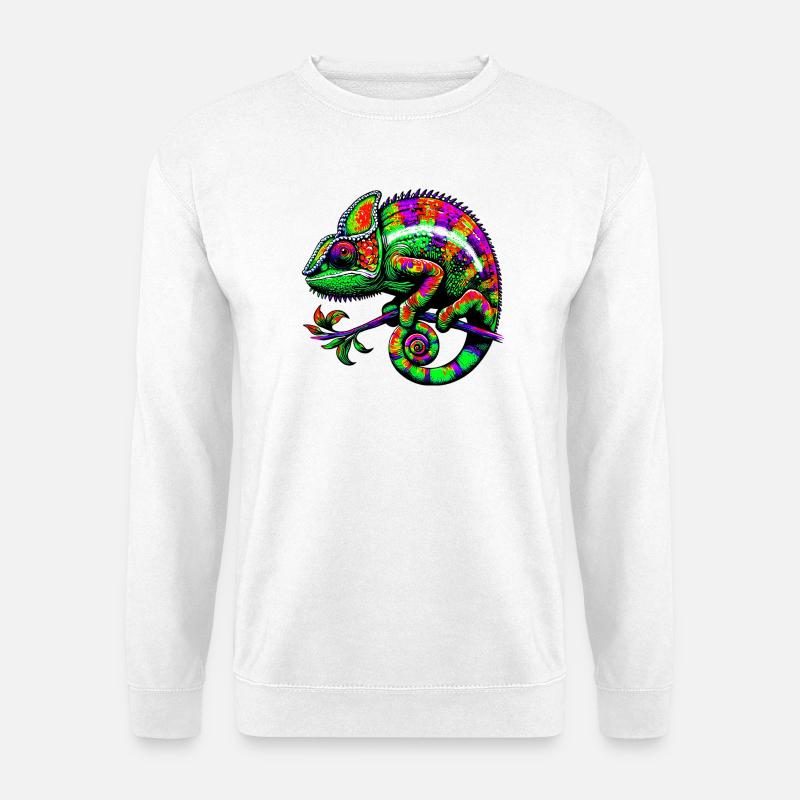 Chamäleon - Unisex Pullover - Weiß