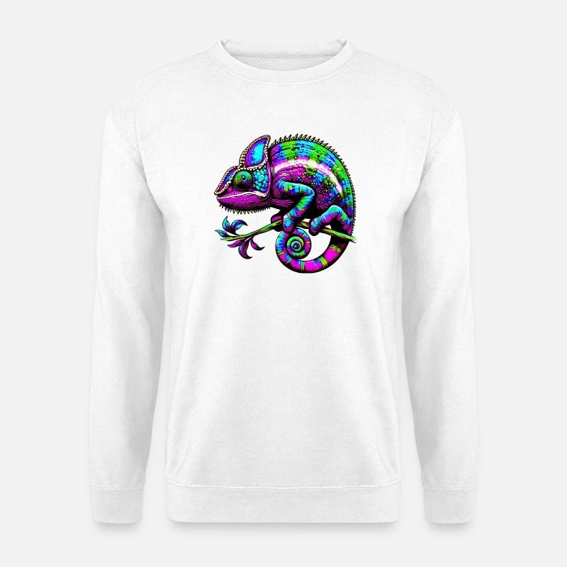 Chamäleon - Unisex Pullover - Weiß