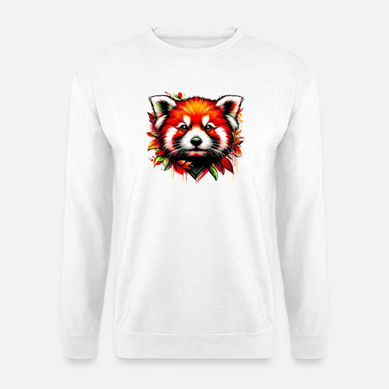 Kleiner Panda - Unisex Pullover - Weiß