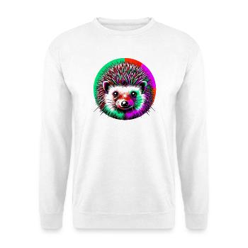 Hedgehog - Unisex Sweatshirt - white - Front