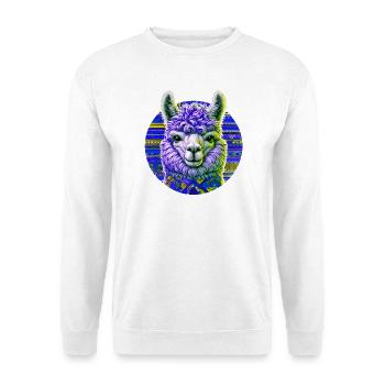 Alpaca - Unisex Sweatshirt - white - Front