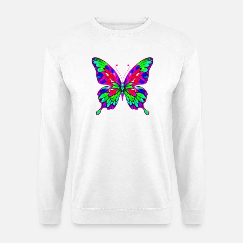 Butterfly - Unisex Sweatshirt - white