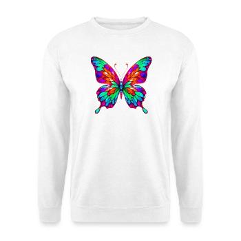 Butterfly - Unisex Sweatshirt - white - Front