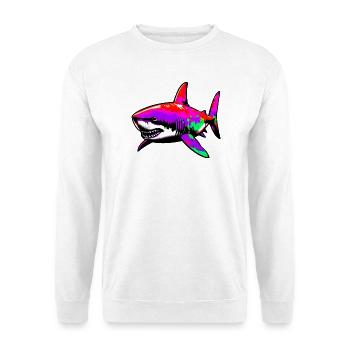 Shark - Unisex Sweatshirt - white - Front