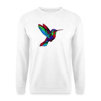 Colibri - Sweat-shirt Unisexe - blanc - Devant