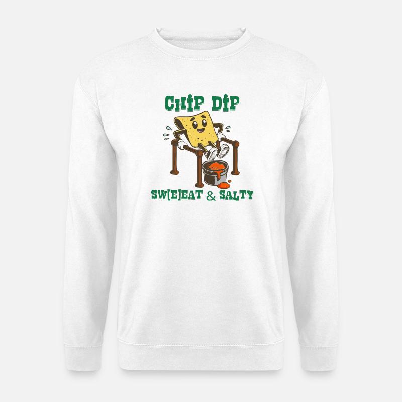 ChipsDip - Unisex Pullover - Weiß