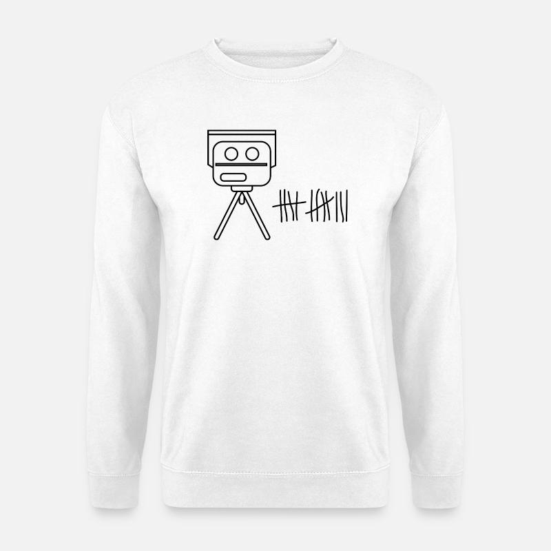 Radarfalle - Unisex Pullover - Weiß