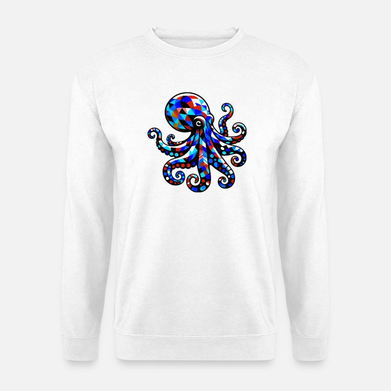 Octopus - Unisex Sweatshirt - white
