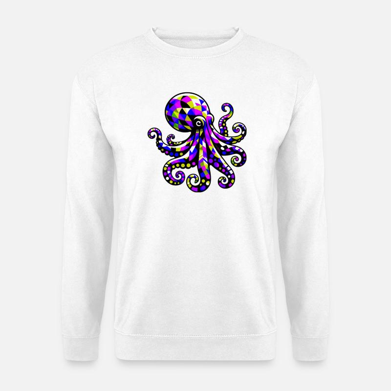 Octopus - Unisex Sweatshirt - white
