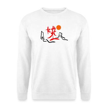 asia stuff - Unisex Pullover - Weiß - Vorne
