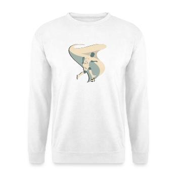 ⚽🔥 Football Passion – Player & Dribble T-Shirt - Unisex Sweatshirt - white - Front